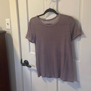 American Eagle Oversized Striped Tee